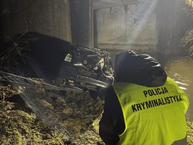Potępa. Policjanci poszukują świadków wypadku Wypadek w Potępie