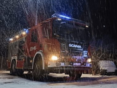 Śmiertelny wypadek w gminie Zbrosławice Osp wieszowa