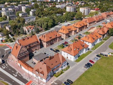 Perełki niedostrzegane - kolonia Karl Emanuel na Karmańskim Carl z góry wygląda imponująco
