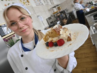 Takie pyszności przygotowali uczniowie "Gastronomika" Konkurs kulinarny w Zespole Szkół Gastronomiczno-Hotelarskich w Tarnowskich Górach