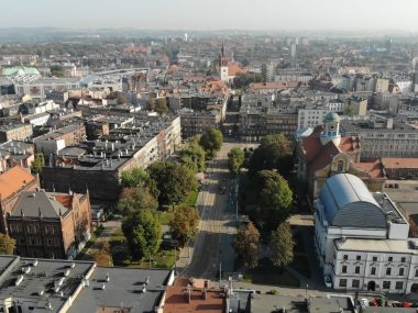 Inny niż wszystkie symbol architektury Bytomia. Ta wieża Bytom