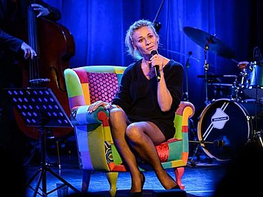 Sonia Bohosiewicz w duchu Marylin na Paprocanach Sonia Bohosiewicz