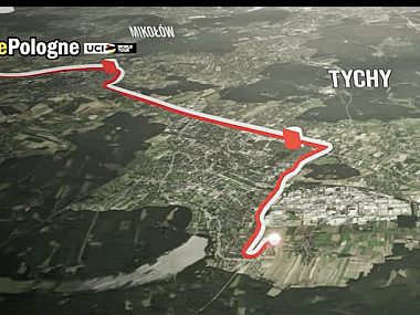 Tour de Pologne w Tychach i okolicach - trasa i utrudnienia Zrzut ekranu 2023 08 2 o 20 30 18