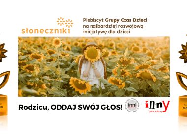 "Bajkolonia" nominowana do nagrody Słoneczników Głosujcie w konkursie Słoneczniki na naszą "Bajkolonię"