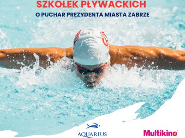 Puchar Prezydenta Zabrza dla szkółek pływackich już w sobotę Plakat