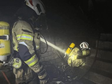 Pożar w gminie Ożarowice. Ogień pojawił się w domu Pożar w Niezdarze