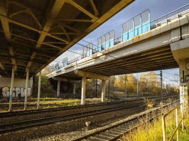 Połowa wiaduktu na Mikołowskiej nieprzejezdna do 2025 roku Wiadukty drogowe na ulicy Mikołowskiej w Tychach