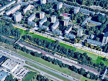 UM przyjmuje uwagi do planu dla okolic stacji Tychy Miasto Tychy Śródmieście - ulica Dąbrowskiego