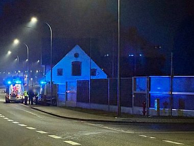 Nastolatek z 3,3 promila „bawił się” z kolegą w squatting Interwencja w pustostanie w Tychach, 10.02.2023