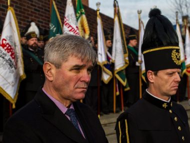 Bogusław Ziętek, szef związku zawodowego Sierpień 80 Bogusław Ziętek, szef związku zawodowego Sierpień 80