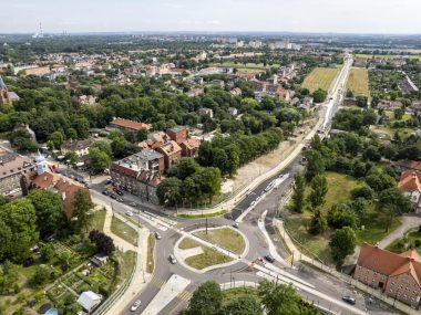 „Rowerowe otwarcie alei Korfantego”. Potem pojadą kierowcy Aleja Korfantego w Zabrzu lipiec 2023