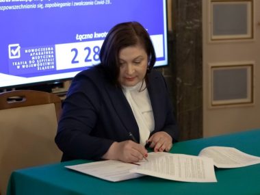 Szpital w Świętochłowicach wraca do walki z koronawirusem Anita Przytocka ZOZ Świętochłowice