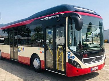 Hybrydowe autobusy marki Volvo będą jeździć po Katowicach Autobus Volvo