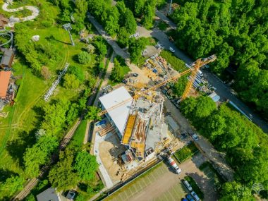 Kultowe obiekty znów będą decydować o obliczu Parku Budowa Elki Park Śląski
