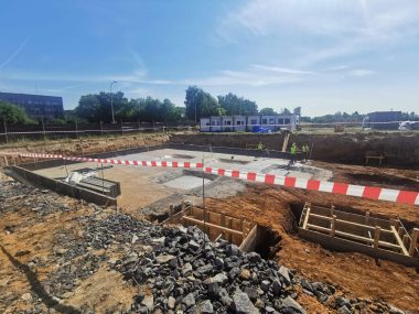 Czeladź: przy ulicy Hallera powstaje osiedle komunalne Budowa osiedla komunalnego w Czeladzi