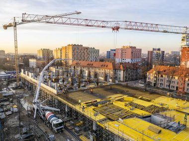 Trwa budowa centrum przesiadkowego. Finał już blisko? Budowa centrum przesiadkowego na Goethego