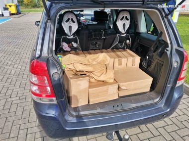 Nie wytrzymał „ciśnienia”. W bagażniku miał trefny towar Chorzów alkohol bez akcyzy