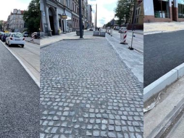 Zmiany na remontowanej ul. 3 Maja w Chorzowie Chorzów ul 3 Maja