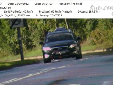 Akcja „Prędkość” w Chorzowie. Posypały się mandaty Chorzów Akcja prędkość
