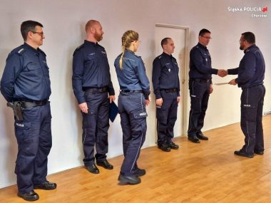 Nowy szef mundurowych z Chorzowa Batorego Chorzów Nowy komendant Komisariatu Policji I