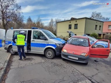 Ucieczka „czerwoną strzałą”. Policyjny pościg za Seicento Chorzów Policyjny pościg za Seicento