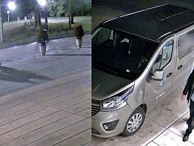 Zniszczył donicę za 4 tys. zł. Szuka go chorzowska policja Chorzów Poszukiwany wandal