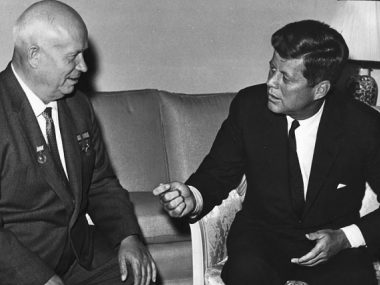 Zagórze jak Dallas. 64 lata temu był zamach na Chruszczowa Nikita Chruszczow i John F. Kennedy