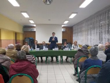 Wiosenne spotkania prezydenta z mieszkańcami Świętochłowic Daniel Beger spotkanie z mieszkańcami