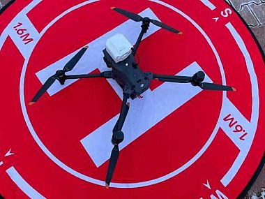 Sosnowiec: dron pomoże miastu w walce ze smogiem? Dron w Sosnowcu
