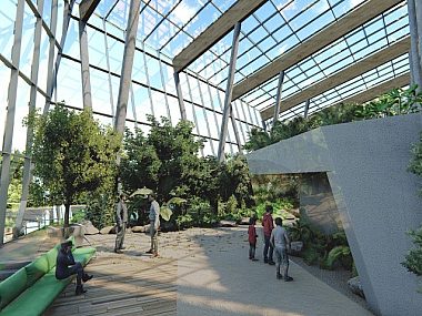 Trwa budowa Egzotarium. Kiedy otwarcie? Egzaotarium Sosnowiec