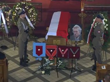 Ostatnie pożegnanie Franciszka Pieczki Franciszek Pieczka pogrzeb