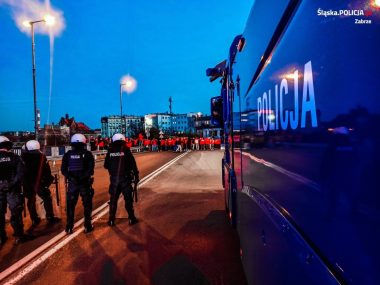 Po meczu Górnika z Widzewem: pięciu zatrzymanych Górnik - Widzew