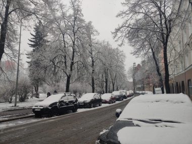 Damian Dąbrowski się nie mylił. Śnieżyca na Śląsku IMG 20220401 WA0000