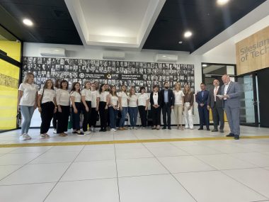 Przyszli fizjoterapeuci z Ukrainy rozpoczęli cykl szkoleń Inauguracja szkoleń dla studentów fizjoterapii z Ukrainy