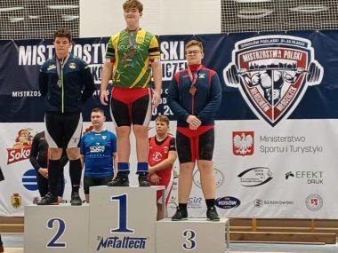 Piekarzanin trzykrotnym medalistom podczas Mistrzostw Polski Igor Garbowski