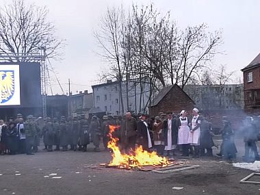 Inscenizacja historyczna - Walki o Miechowice 1945 Inscenizacja historyczna Walki o Miechowice 1945