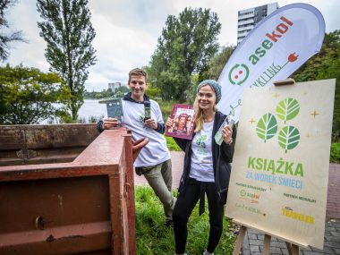 Książka za worek śmieci. Ciekawa akcja w Katowicach Akcja Książka za worek śmieci