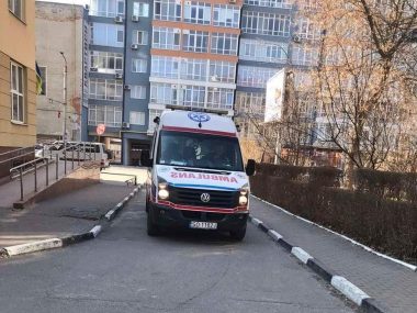 Jedna z karetek dla Iwano-Frankowska Jedna z karetek dla Iwano-Frankowska