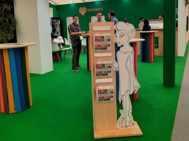 Katowice promują się bebokami i połednicą na WUF11 Katowice stoisko WUF 3