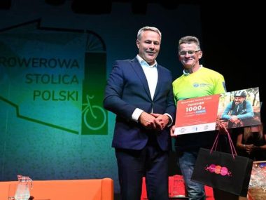 Kazimierz Mucha z Piekar liderem Rowerowej stolicy Polski Kazimierz Mucha
