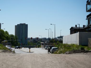 Nowa droga przez Strefę Kultury ma odciążyć Rondo im. Ziętka Ul. Dobrowolskiego, Katowice