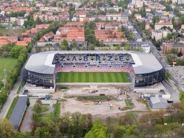 Co z czwartą trybuną Areny Zabrze? Przetarg rozstrzygnięty Kto wybuduje czwartą trybunę Areny Zabrze