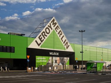 Katowice. Protest pod sklepami Leroy Merlin i Auchan Leroy Merlin