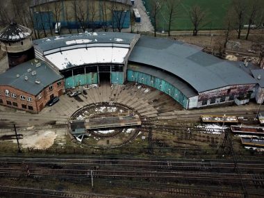 PKP chce wyremontować obrotnicę lokomotywowni Lokomotywownia Katowice Szopienice