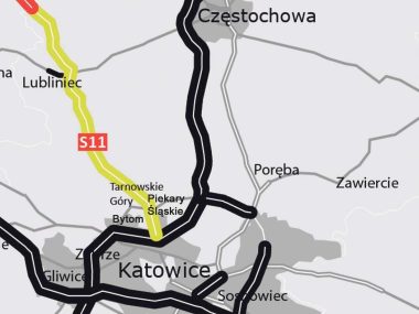 „Naszemu miastu grozi komunikacyjny paraliż" Mapa S11