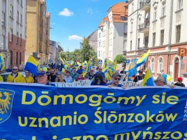 Marsz Autonomii w Katowicach. Ma łączyć wszystkich Ślązaków Marsz Autonomii Śląska 2023 1