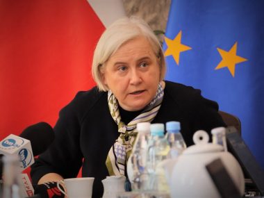 Były wiceminister: Związkowcy chcą pomóc minister przemysłu Marzena Czarnecka Minister Przemyslu
