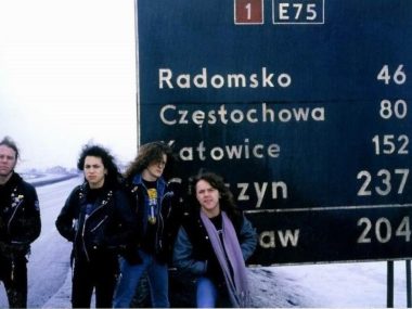 "Przyszedł Hetfield!". Jak lider Metalliki imprezował w Kato Metallica w drodze do Katowic w 1987 roku