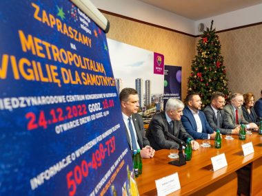 Trzy tysiące osób na Metropolitalnej Wigilii dla Samotnych? Metropolitalna Wigilia dla Samotnych konferencja