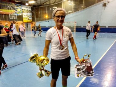Justyna Grzeszczyk Mistrzynią Polski w trójboju Nadleśnictwo Świerklaniec Justyna Grzeszczyk